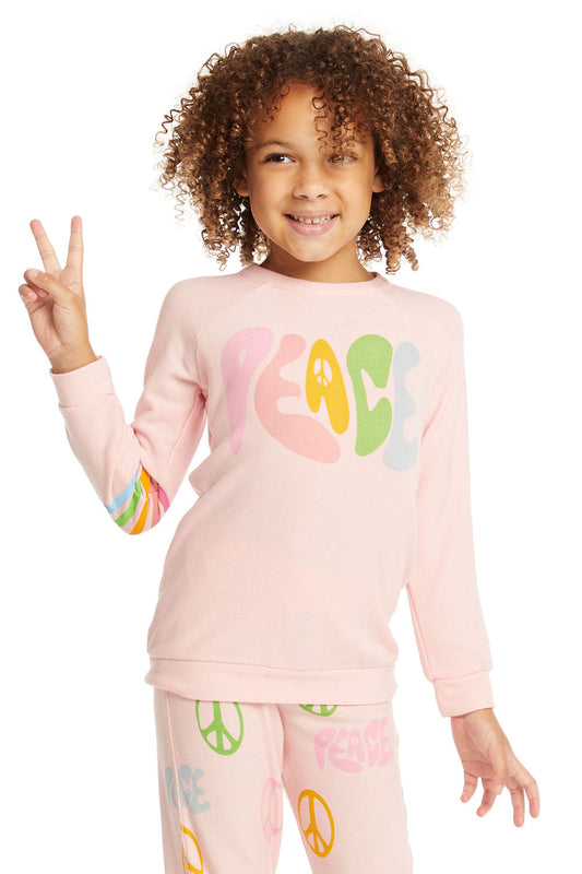 Peace Cozy Knit Pullover