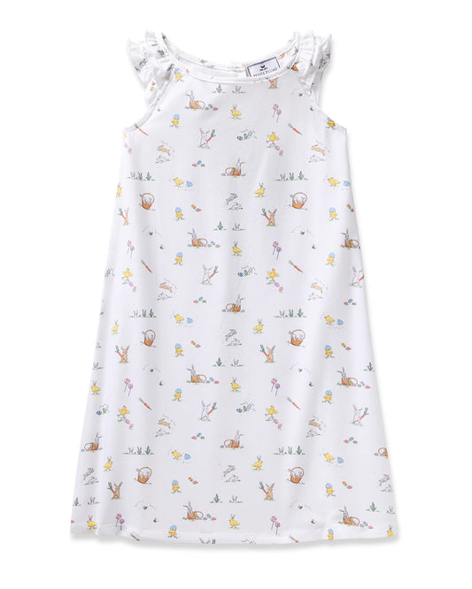 Girl's Twill Amelie Nightgown | Easter Frolic