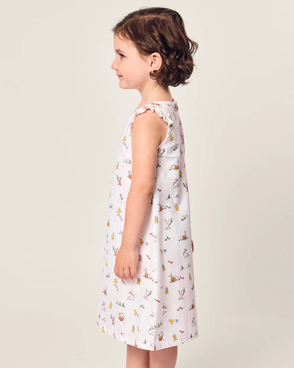 Girl's Twill Amelie Nightgown | Easter Frolic