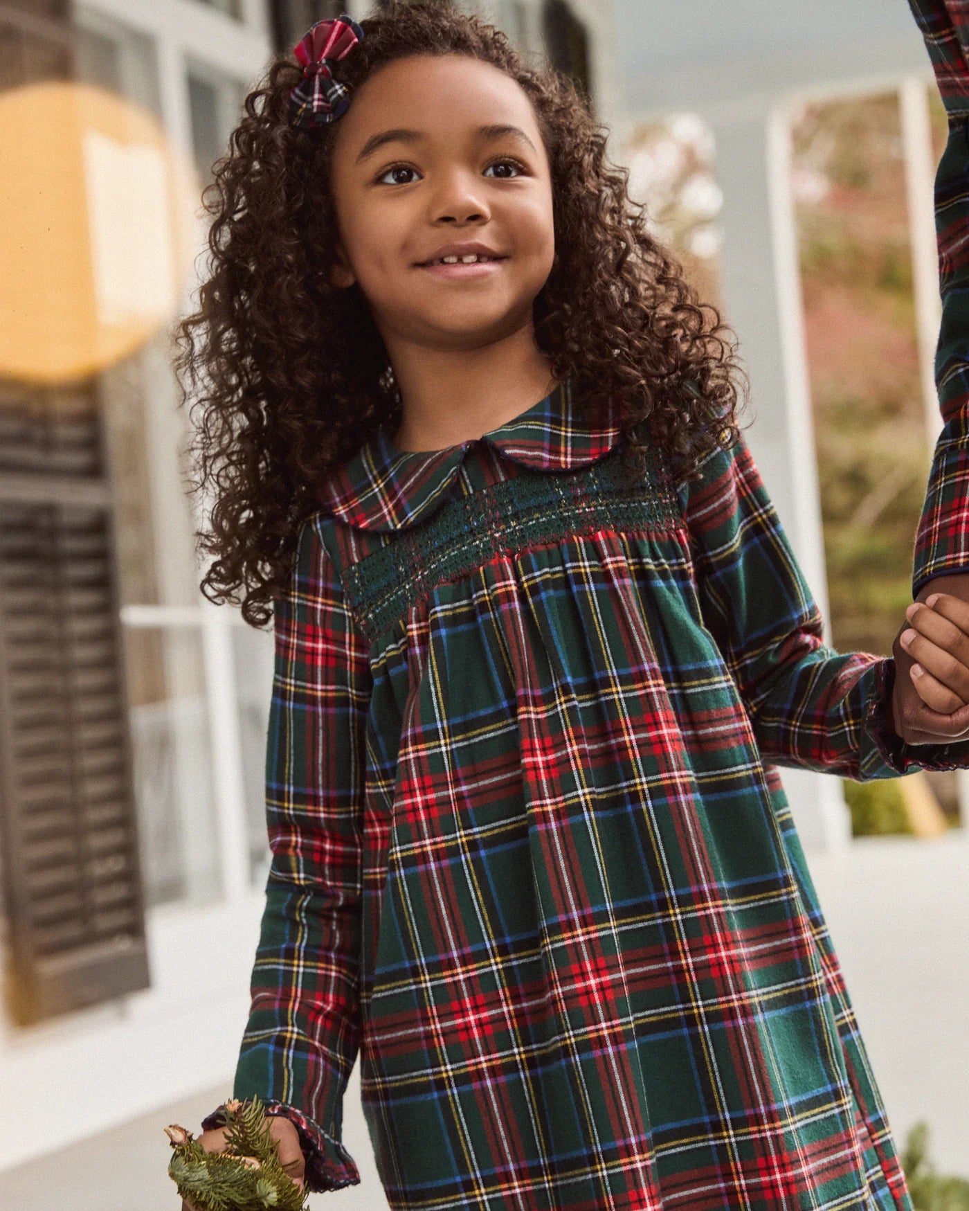 Girl's Eloise Brushed Twill Nightgown | Kensington Tartan