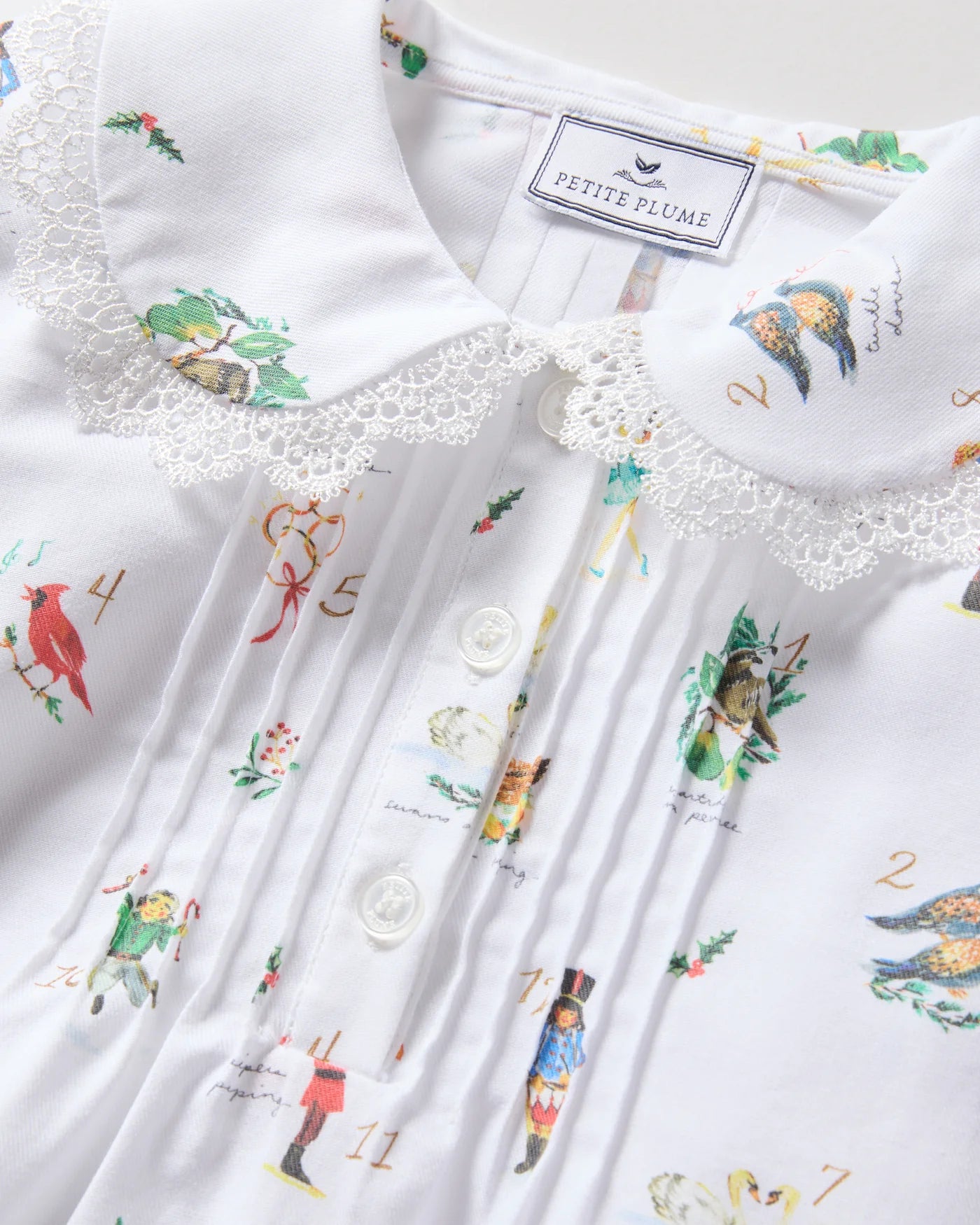 Girl's Lola Twill Nightgown | 12 Days of Christmas