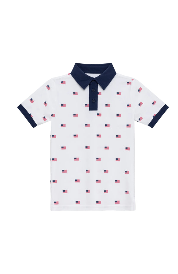 Old Glory Polo Shirt