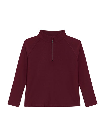 Maroon Half Zip