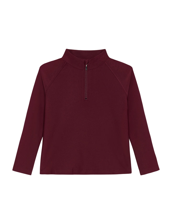Maroon Half Zip