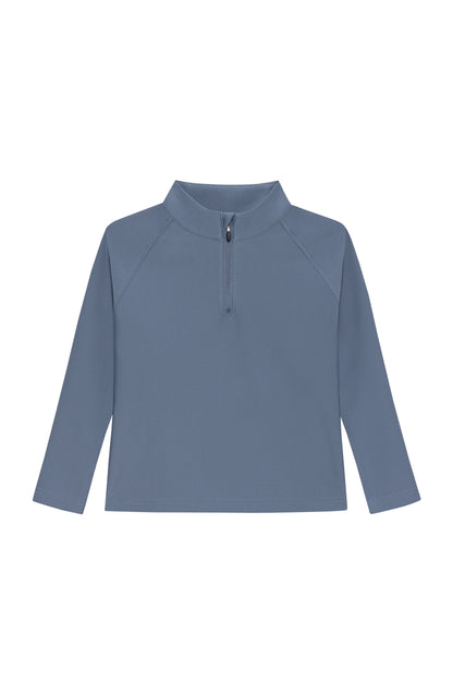 Slate Retro Half-Zip