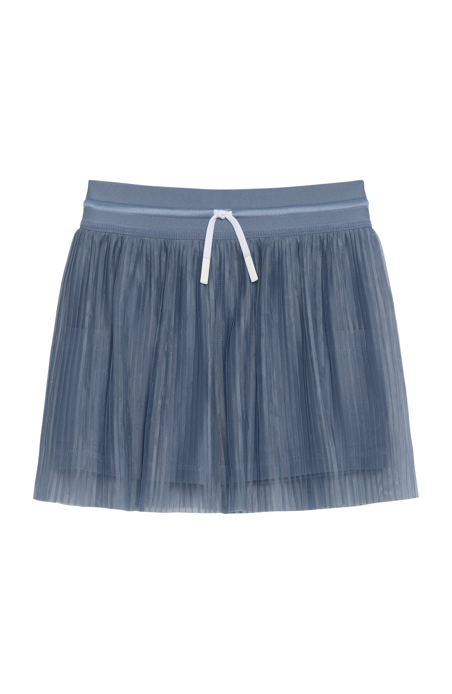 Girls Slate Pleated Skort