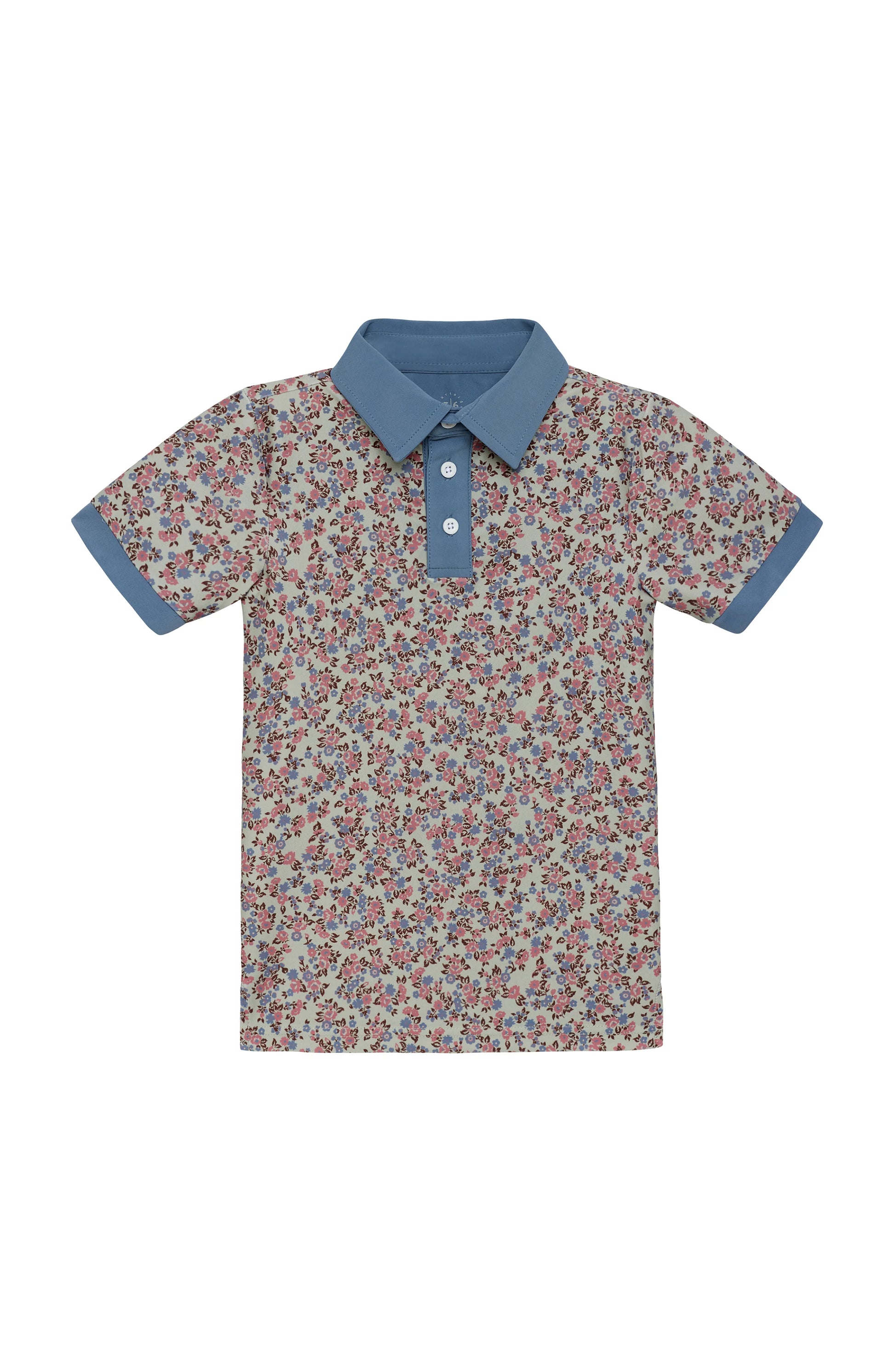 Fall Floral Polo Shirt