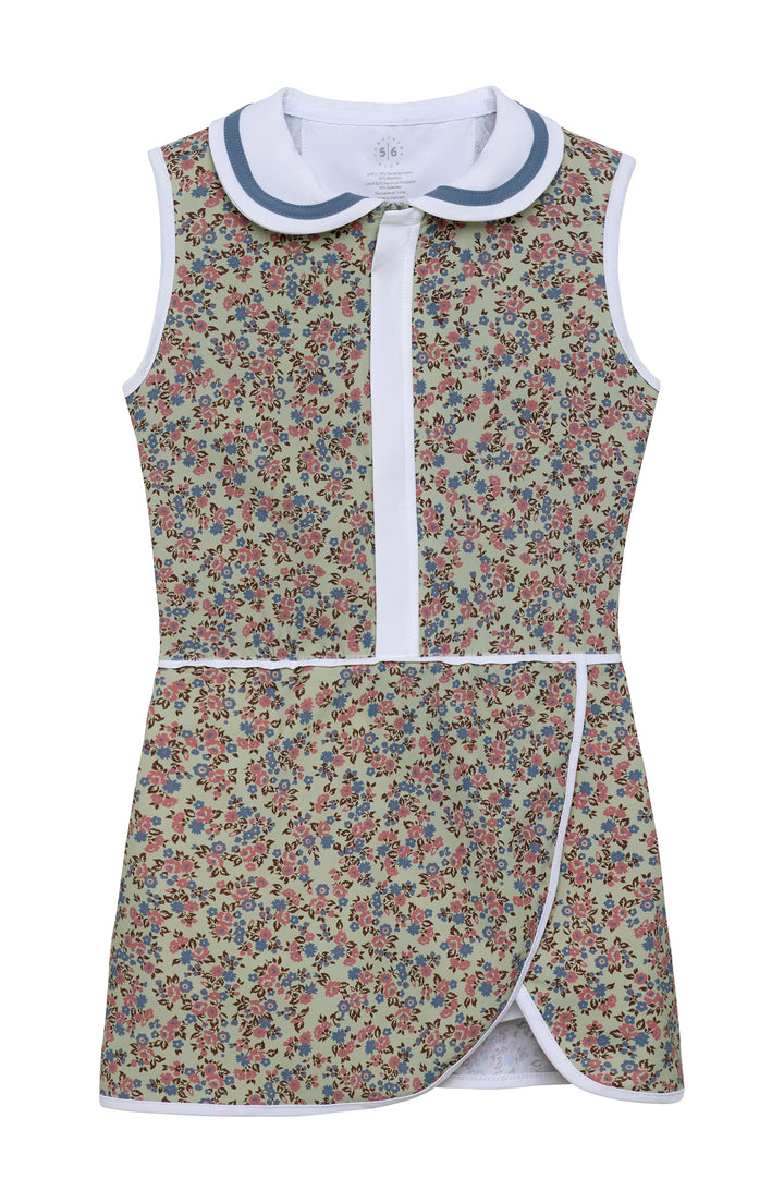 Fall Floral Court Dress