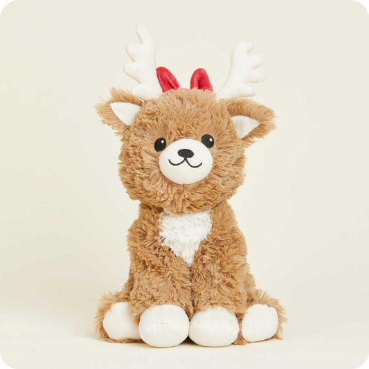 Warmies | Red Bow Reindeer