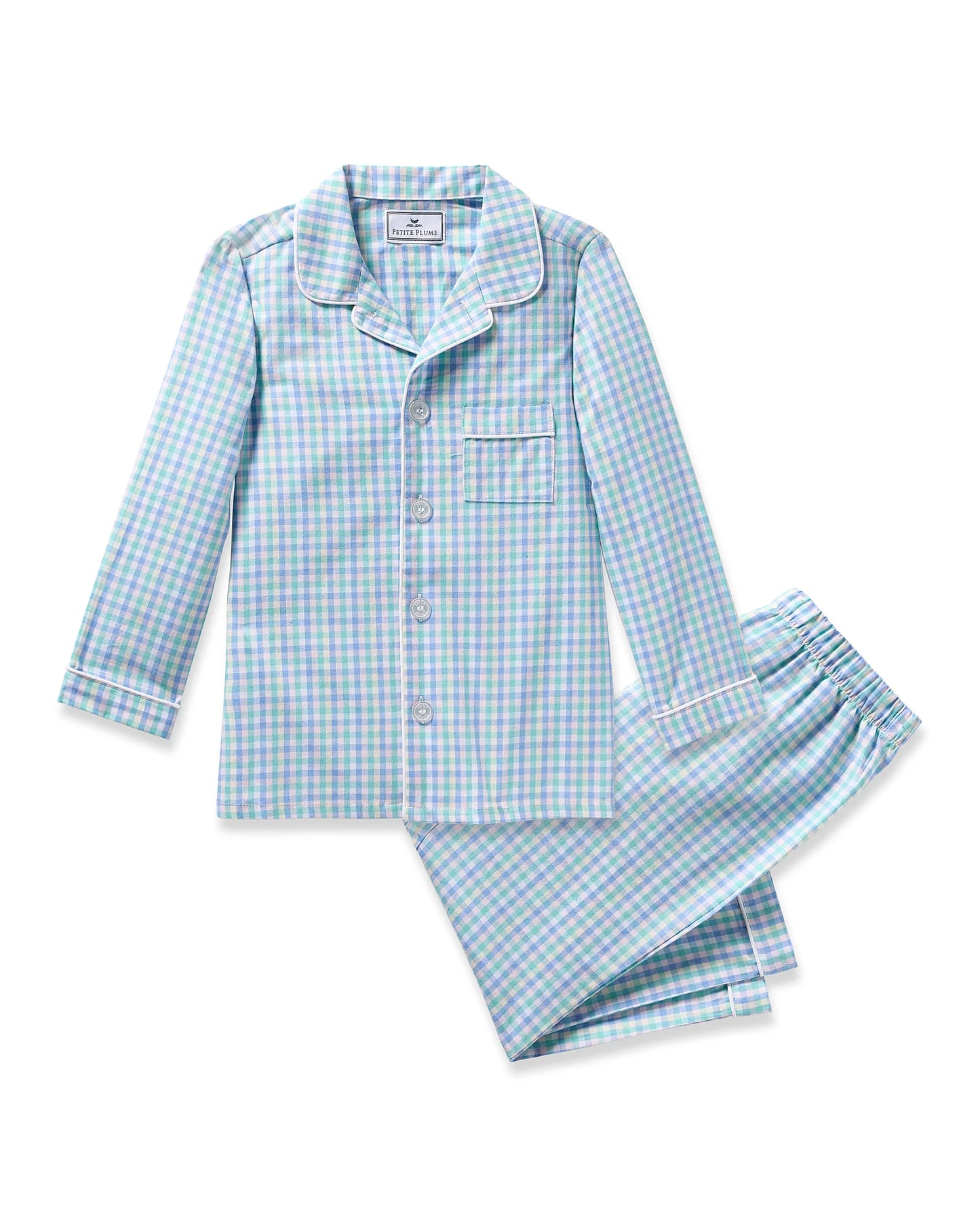 Children's Twill Pajama | Spring Gingham