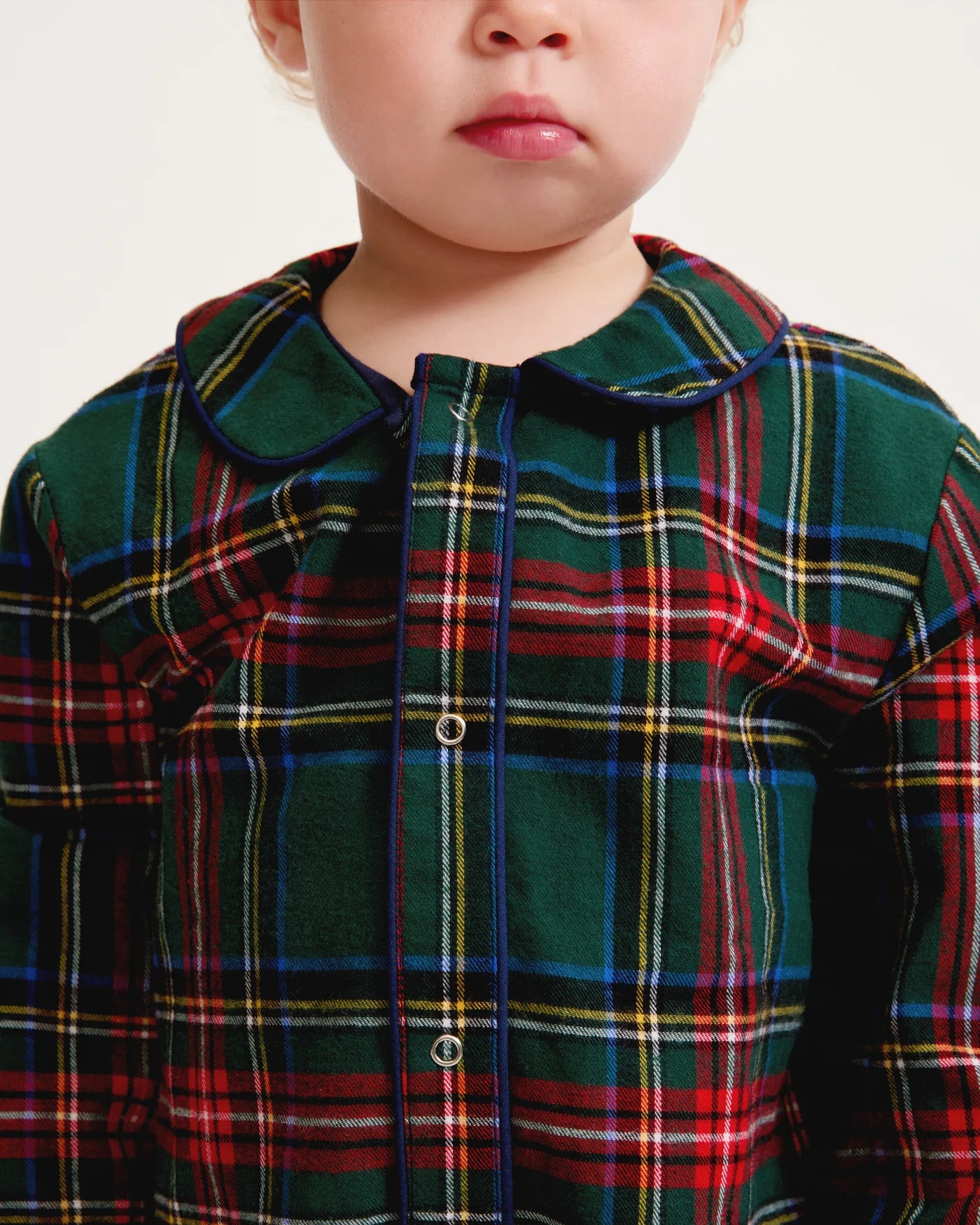 Baby's Brushed Twill Cambridge Romper | Kensington Tartan