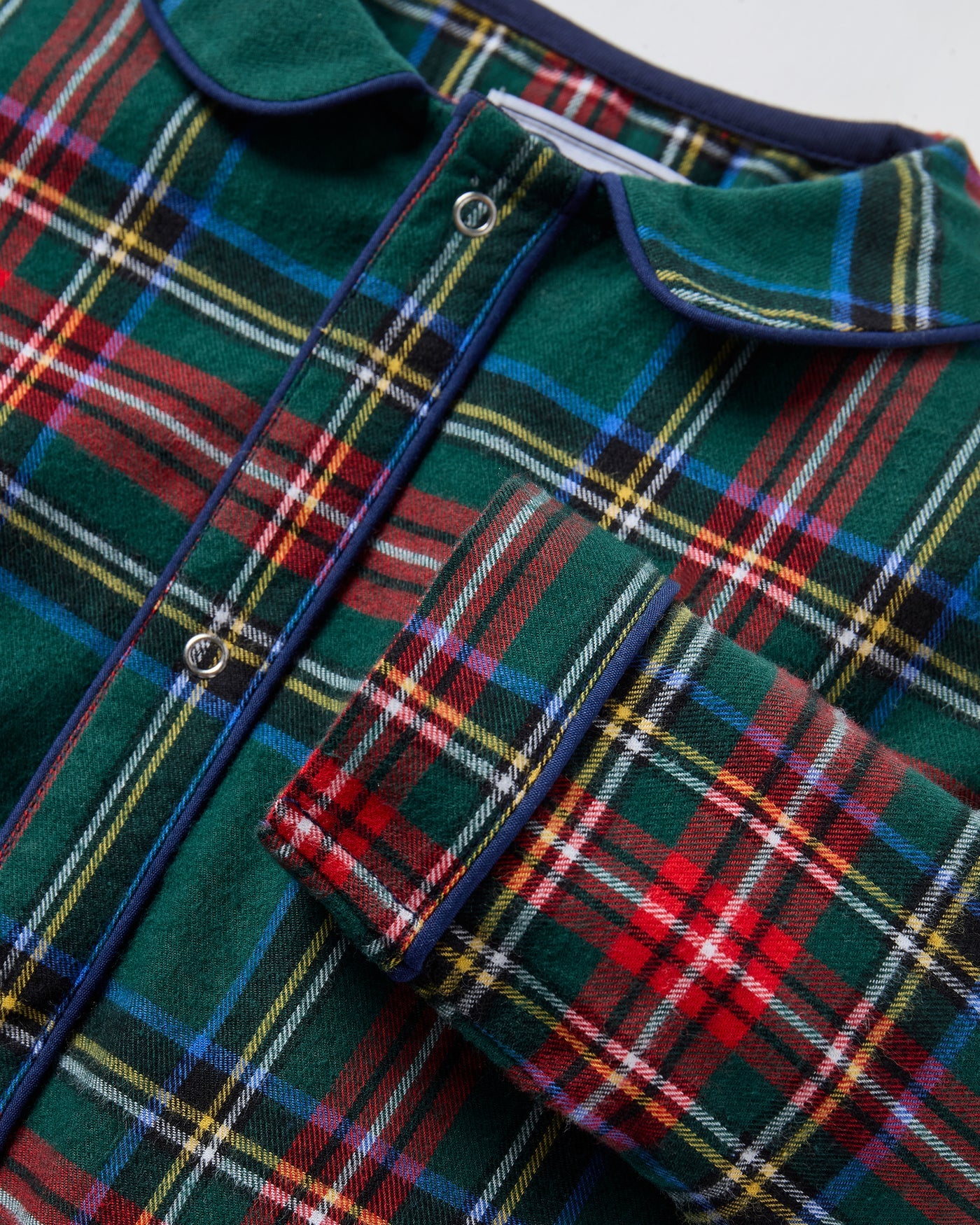 Baby's Brushed Twill Cambridge Romper | Kensington Tartan