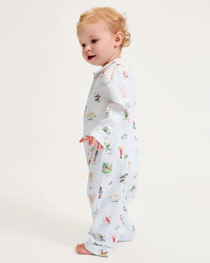 Baby's Twill Cambridge Romper | 12 Days of Christmas