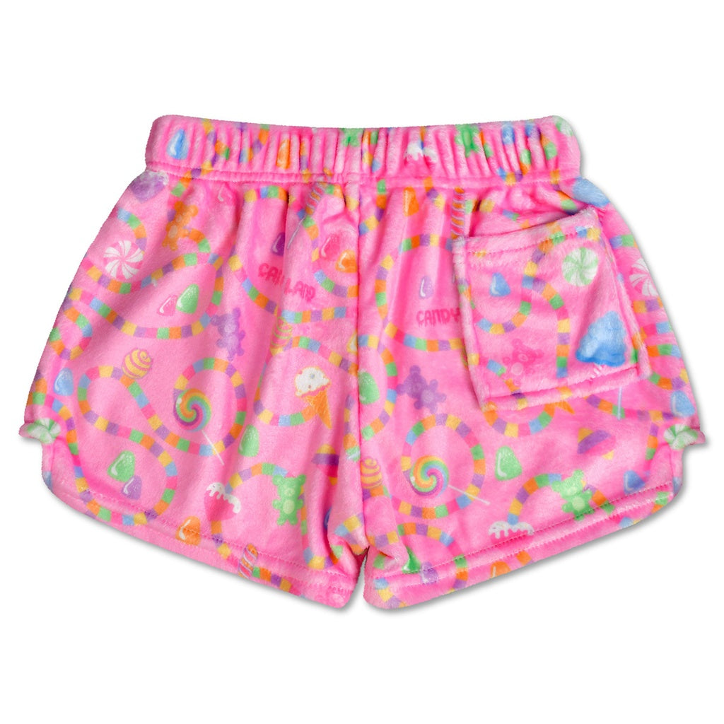 Candy Land Sugar Trail Plush Shorts