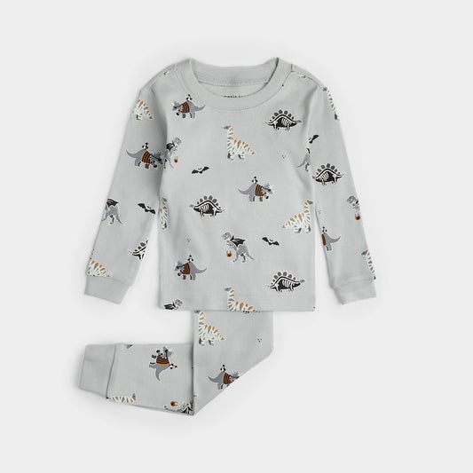 Long Sleeve PJ Set | Dinoscaries Glow in the Dark