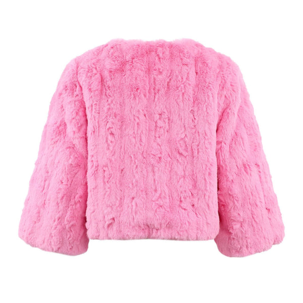 Cutie Charms Faux Fur Jacket