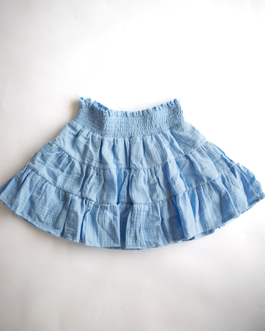 Periwinkle Tiered Skirt