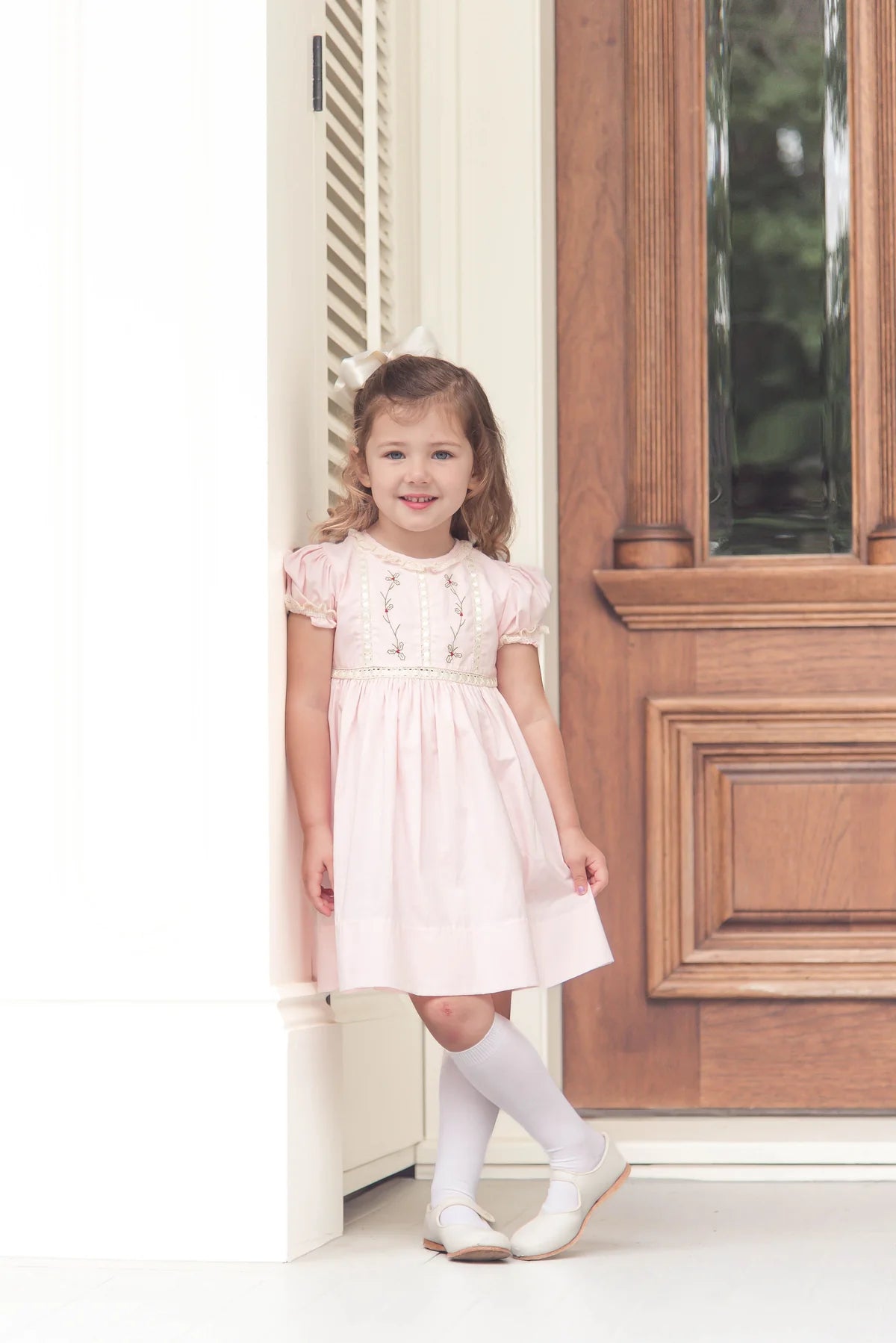 Elizabeth Dress | Blessings Pink Holly