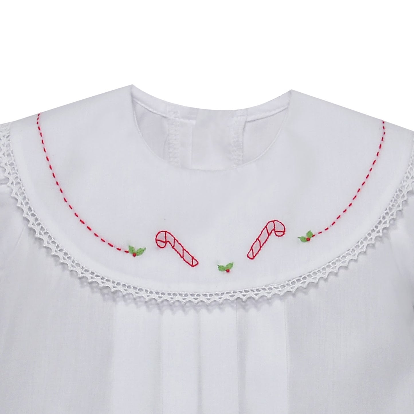 White Bailey Dress | Candy Cane