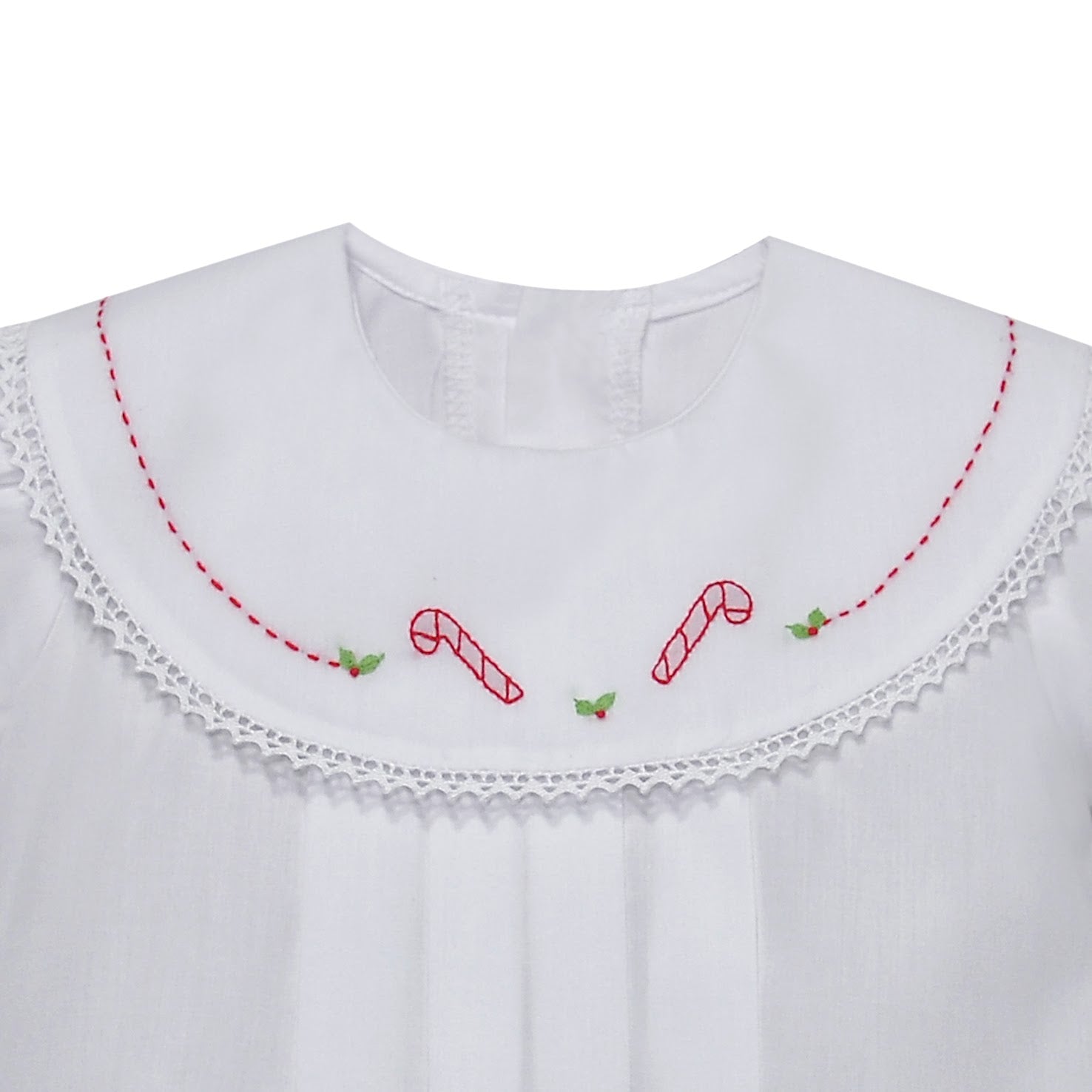 White Bailey Dress | Candy Cane