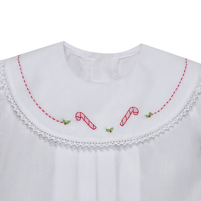 White Bailey Dress | Candy Cane