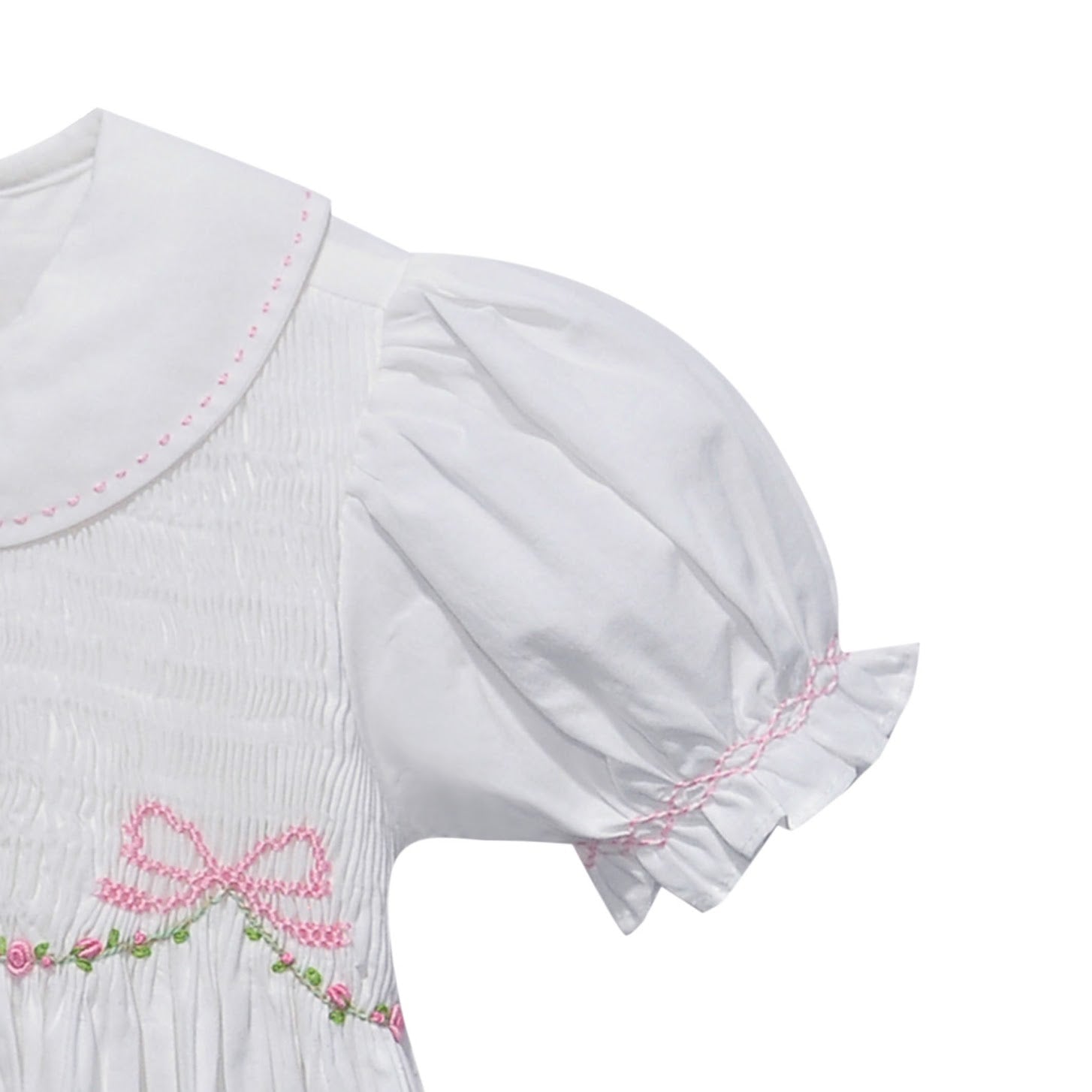 White Juliette Dress | Spring Ribbons & Roses