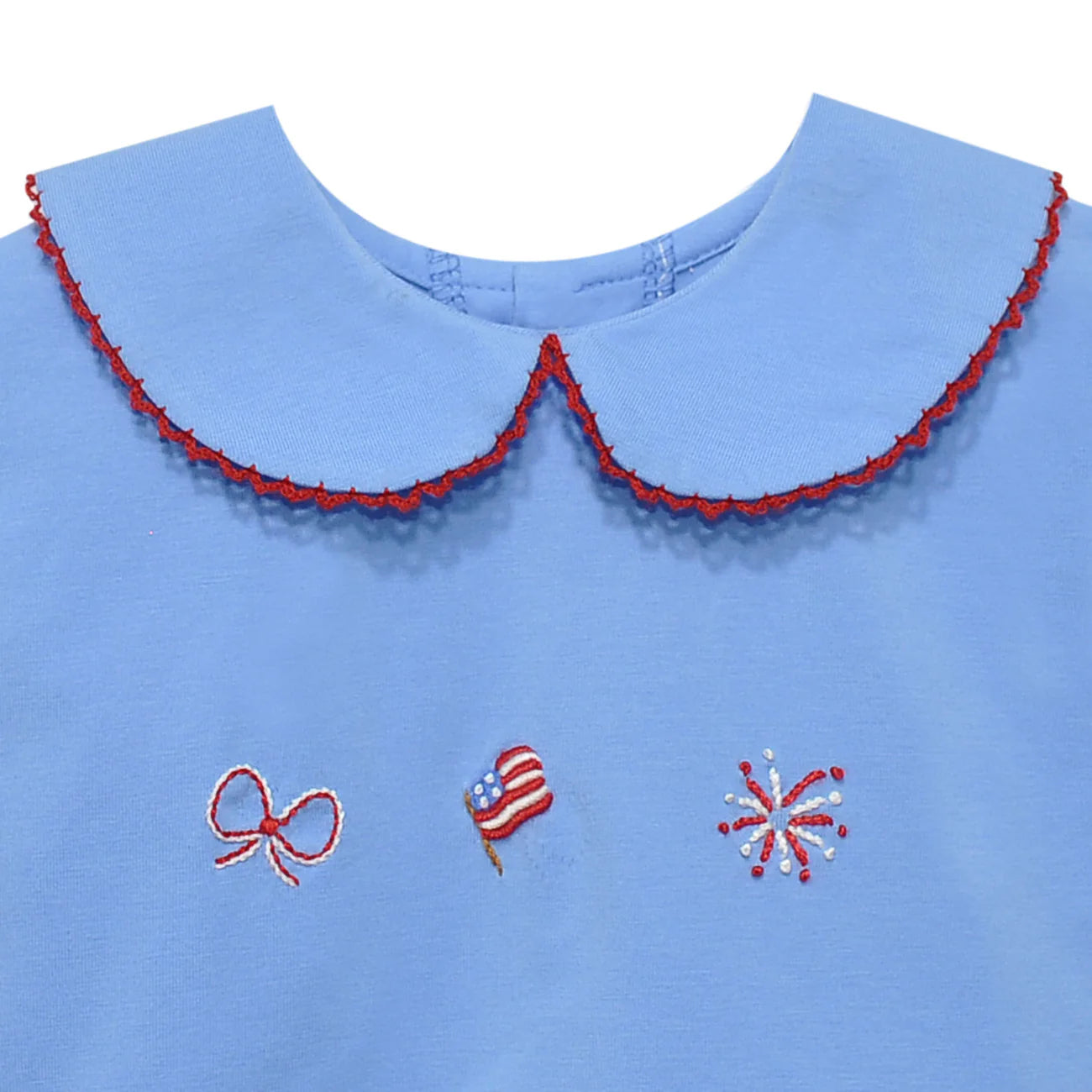 Blue Emma Blouse I The Red White and Blue