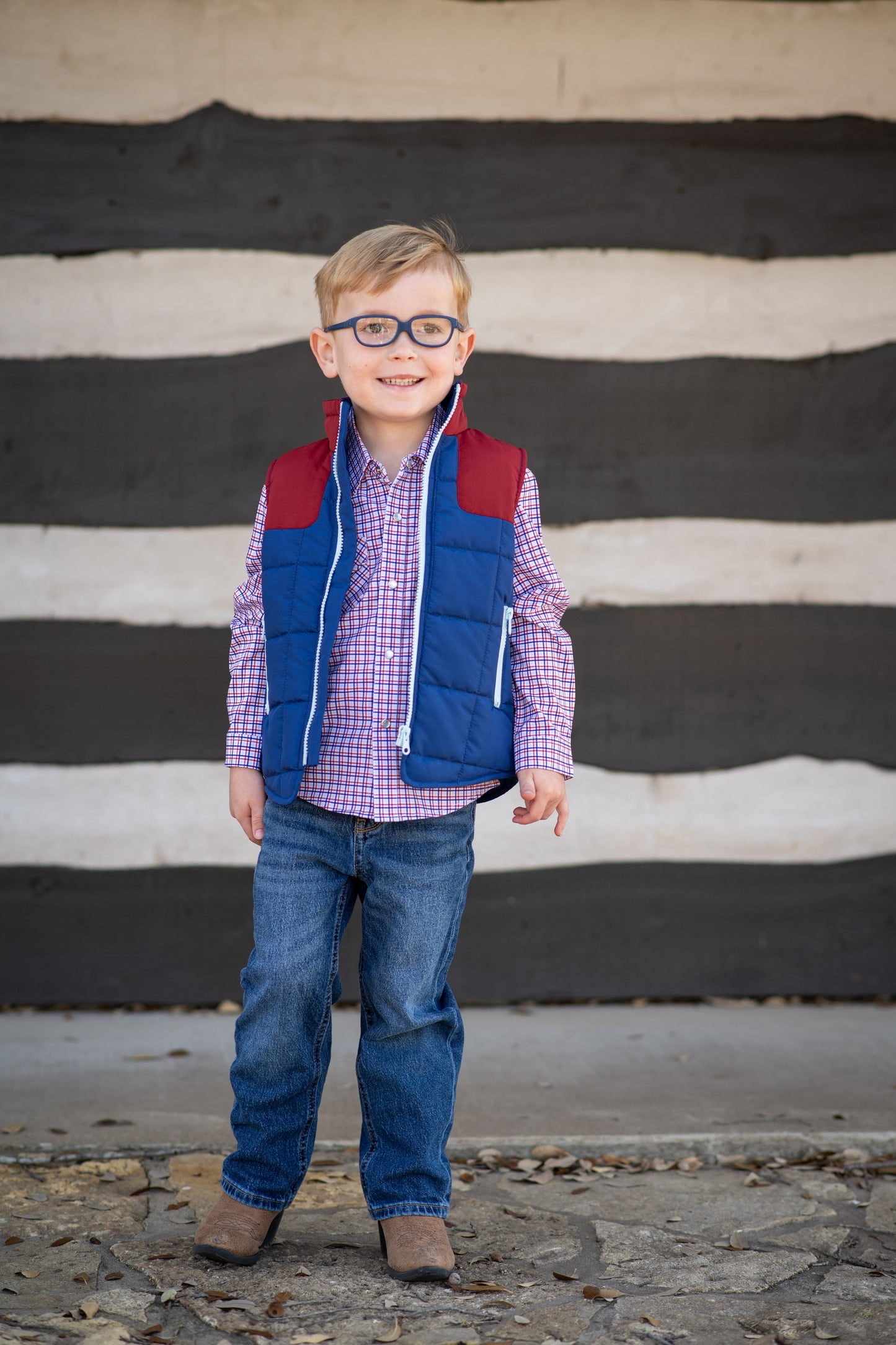 Trinity Plaid Vest