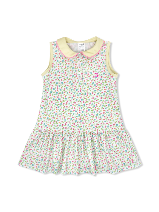 Darla Dress | Petal Pop Floral, Yellow, Pink