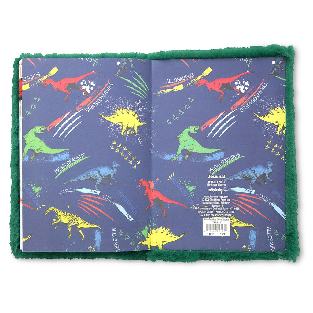 Dinosaur Glow Furry Journal
