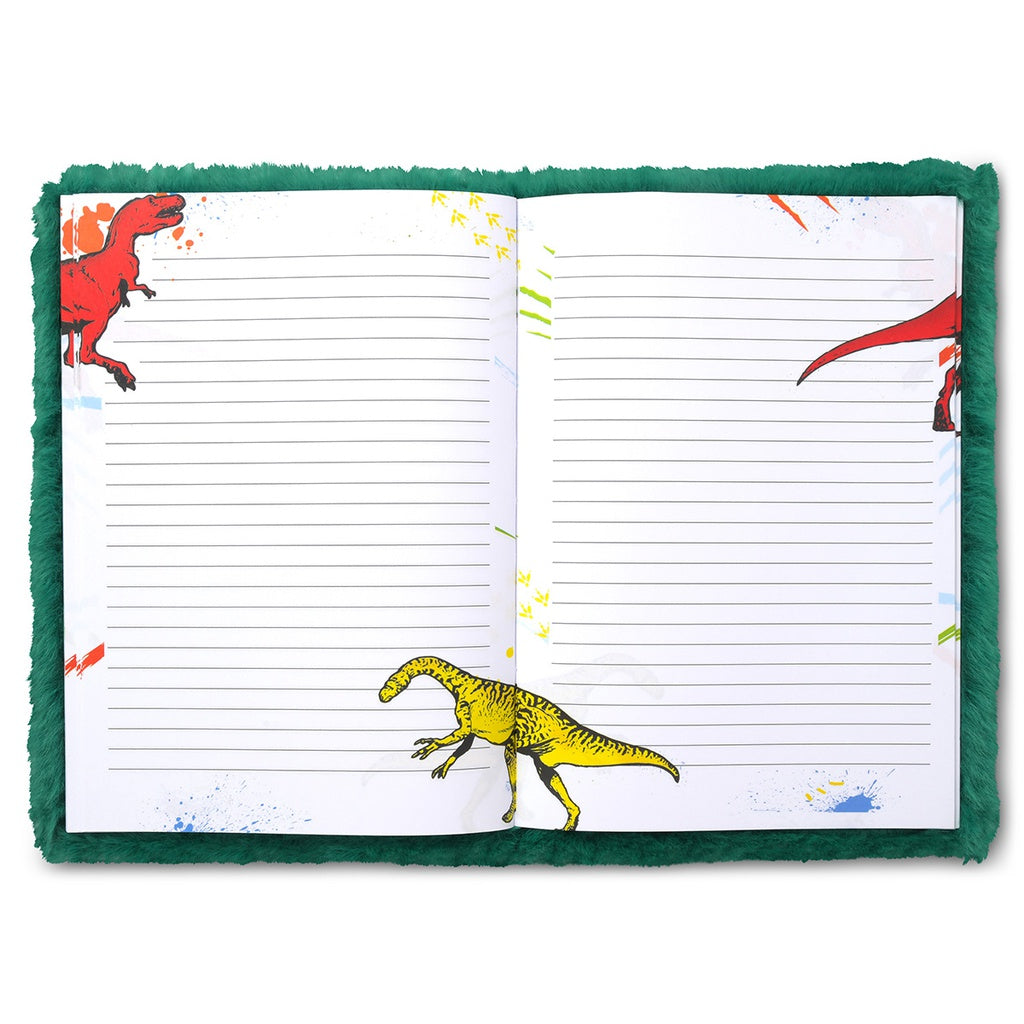 Dinosaur Glow Furry Journal