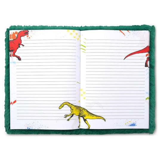 Dinosaur Glow Furry Journal