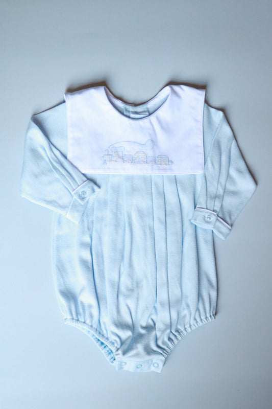 Long Sleeve Knit Embroidered Bubble | Train