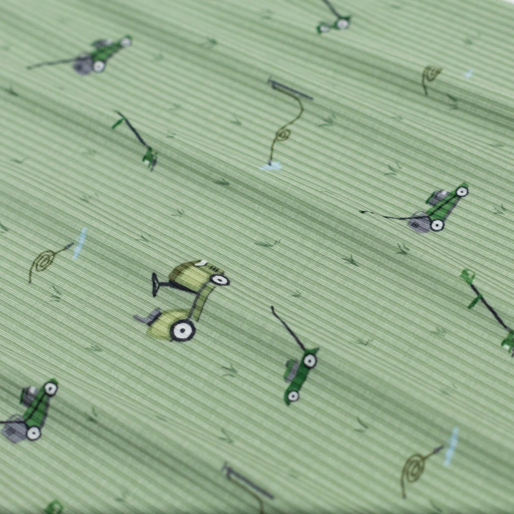 Ribbed Zip Romper | Lawn Mowers