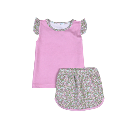 Flutter Skort Set | Eve Floral