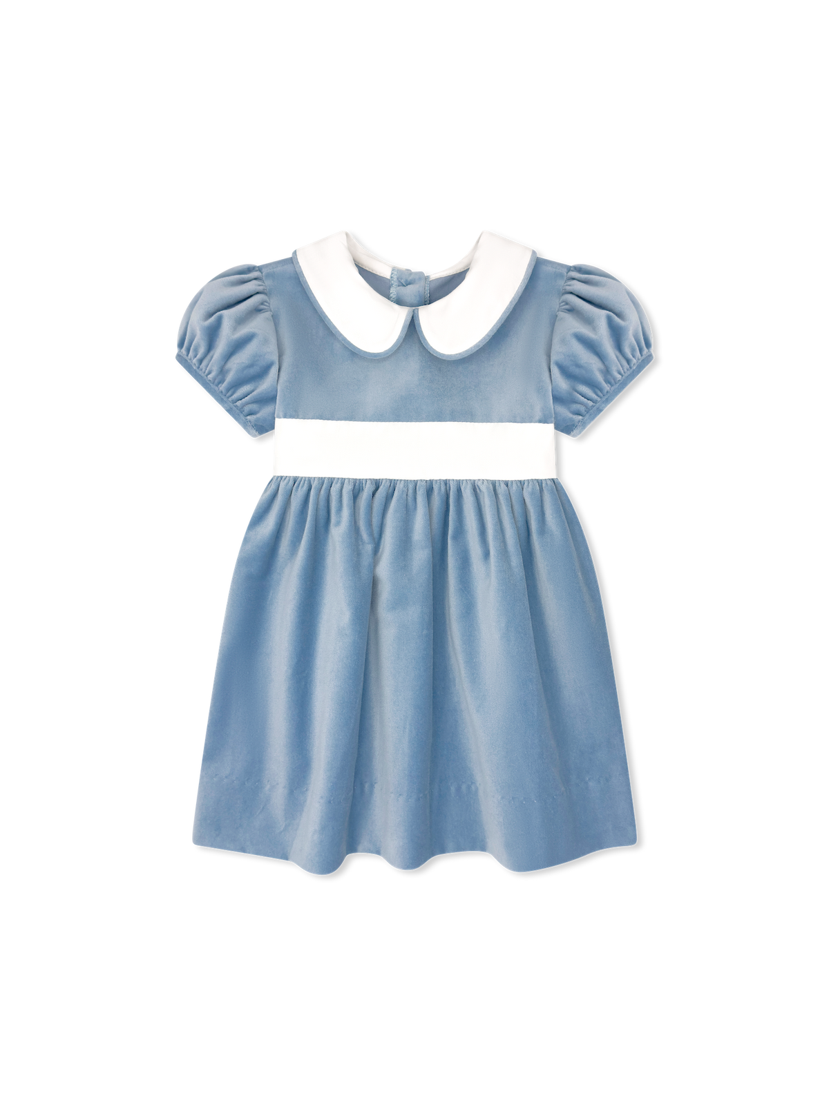 Elenor Dress | Beaufort Blue Velvet
