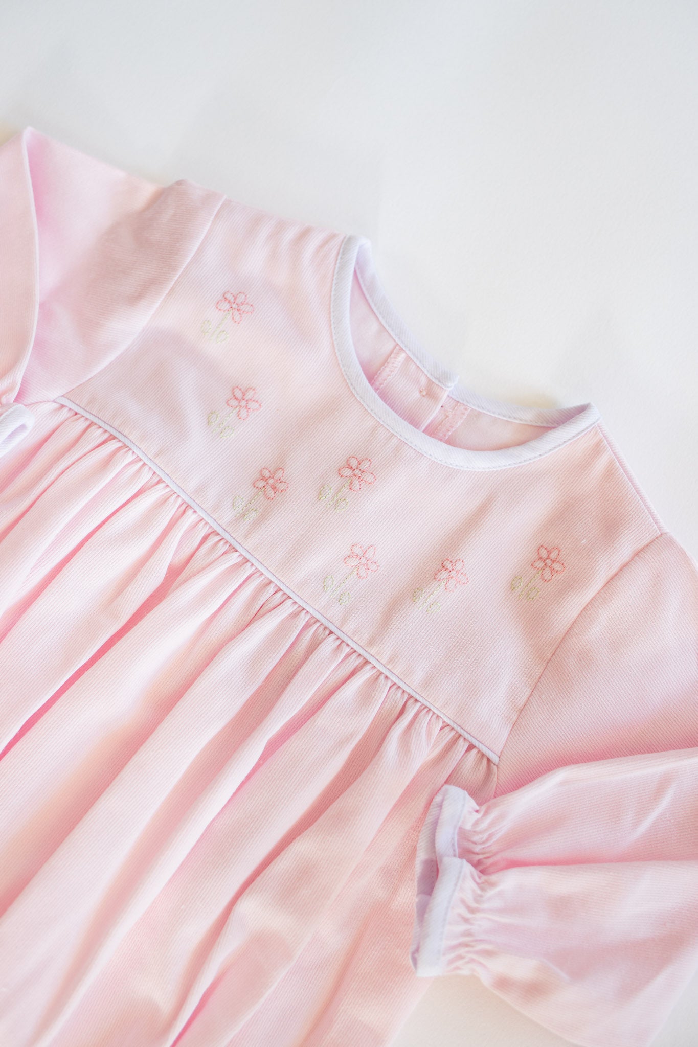 Pique Bubble| Pink & White Buds