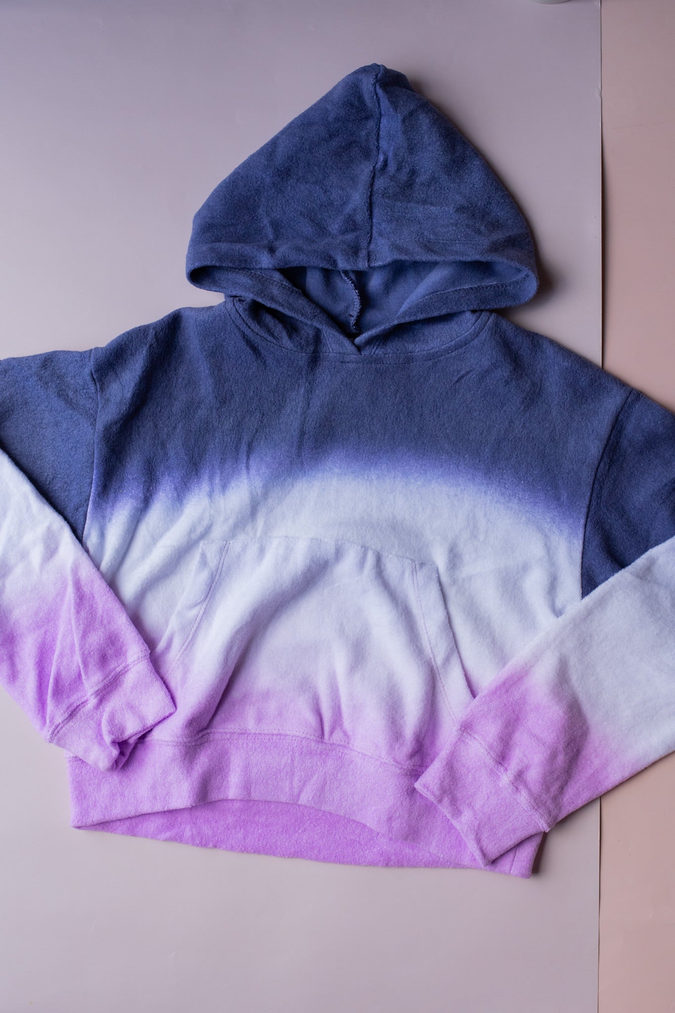 Ombre Hoody | Navy/Purple