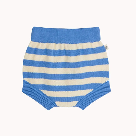 Knitted Bloomer | Blue Stripe