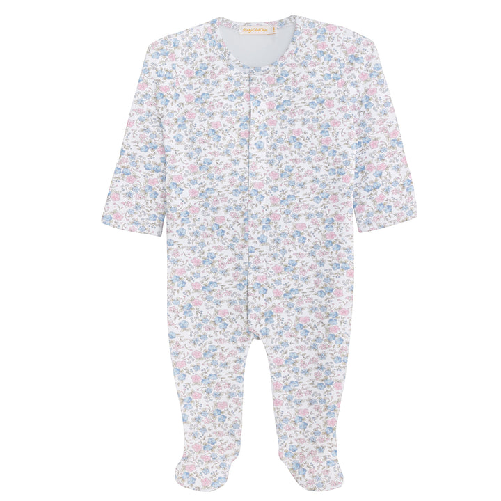 Printed Footie | Tiny Soft Floral
