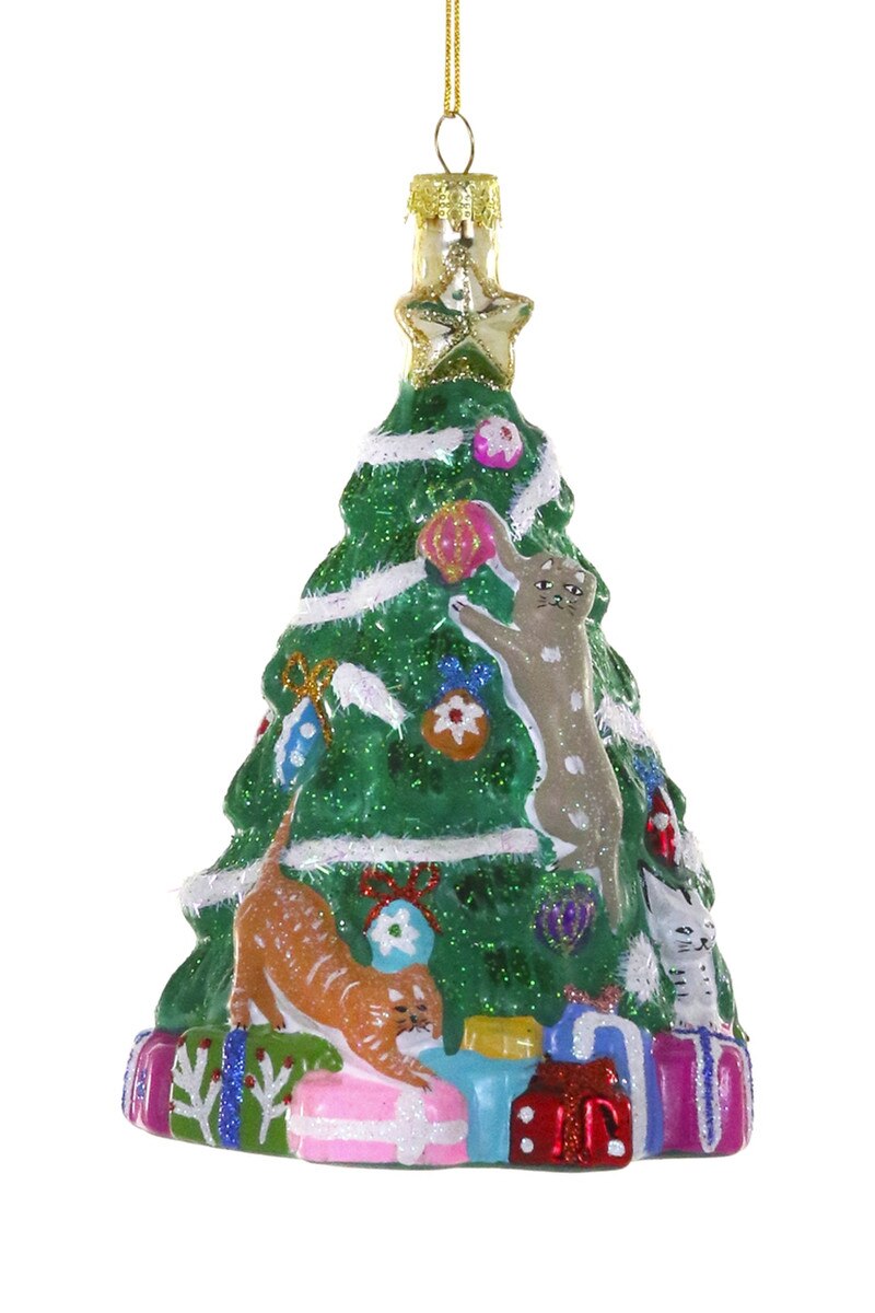 Frivolously Festive Felines Ornament