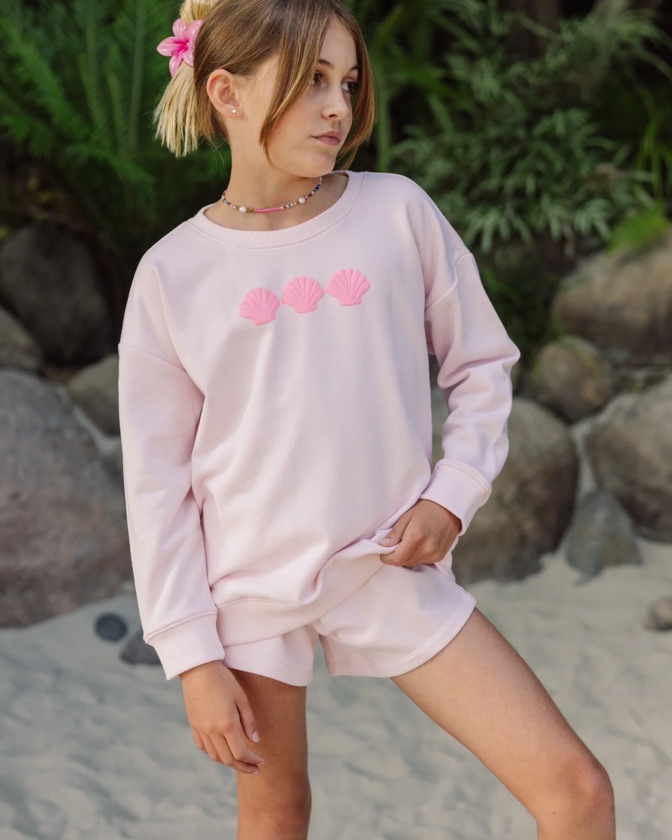 Weekend Sweatshirt | Pink Marshmallow