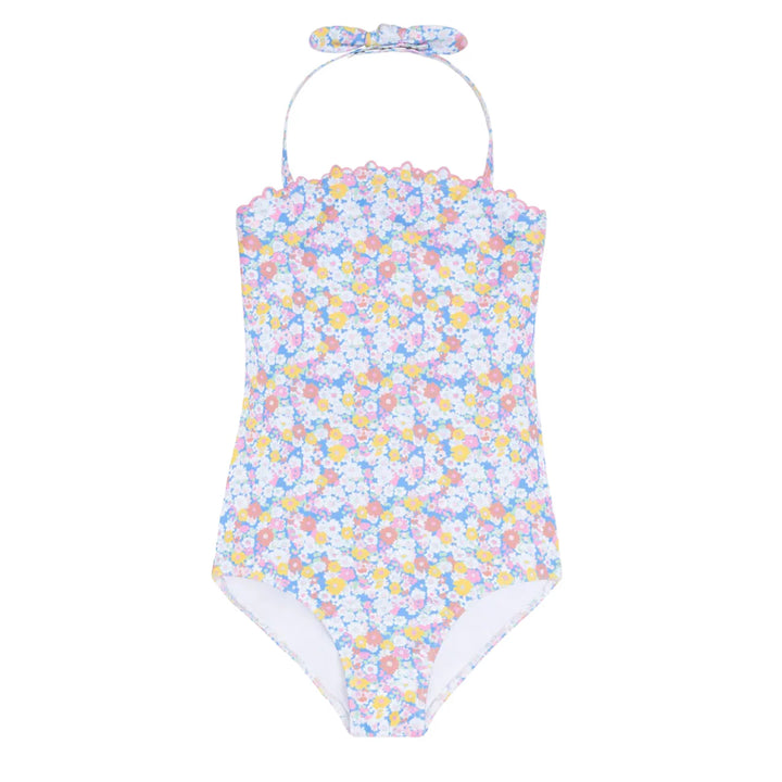 girls jasmine blossom halter one piece