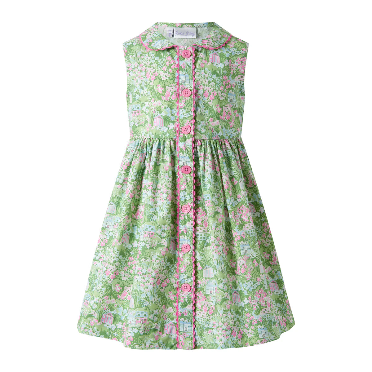 Garden Button Front Dress