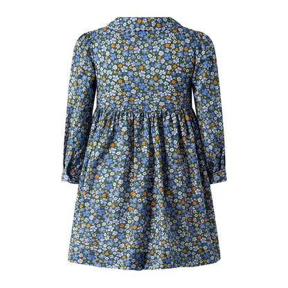 Meadow Floral Button Front Dress