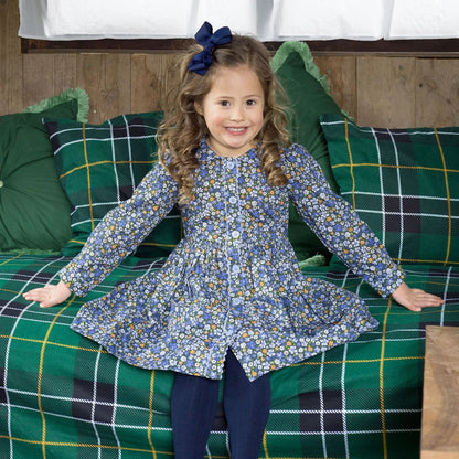 Meadow Floral Button Front Dress