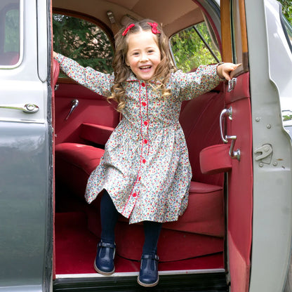 Apple Blossom Button Front Dress