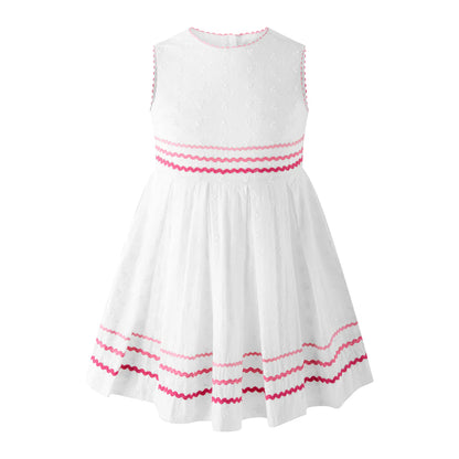 Eyelet Ric Rac Dress