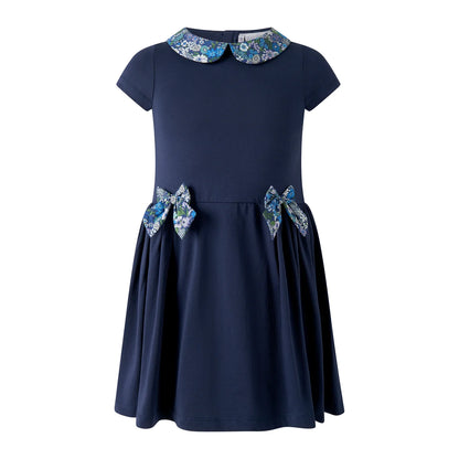 Dahlia Jersey Bow Dress