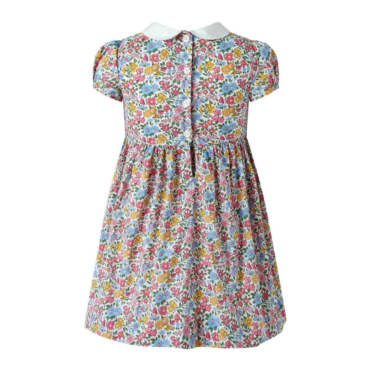 Ditsy Floral Smocked Dress